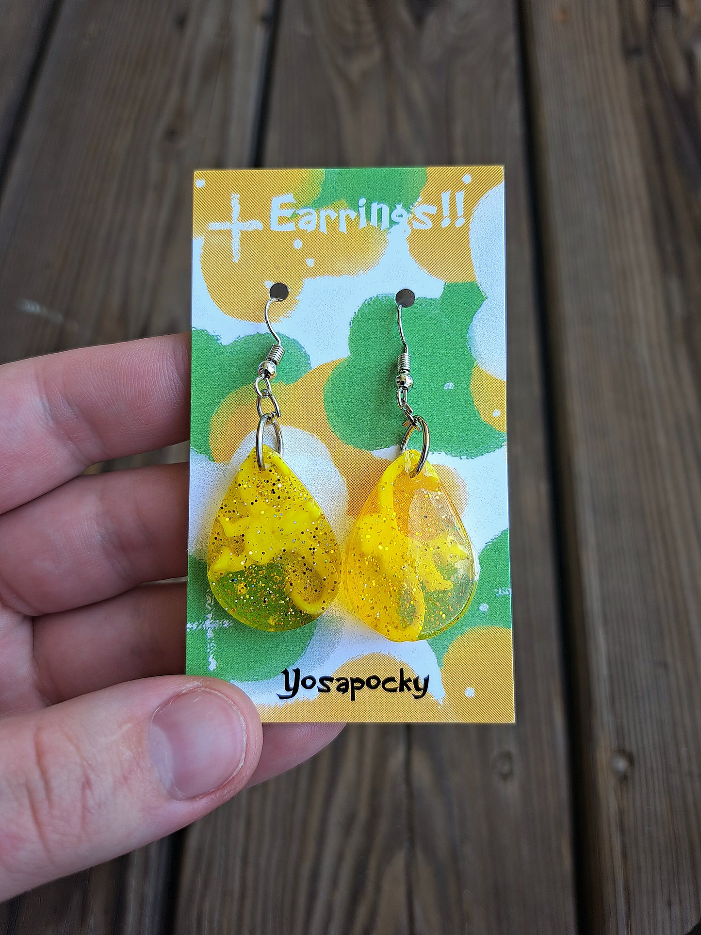 Monkey earrings