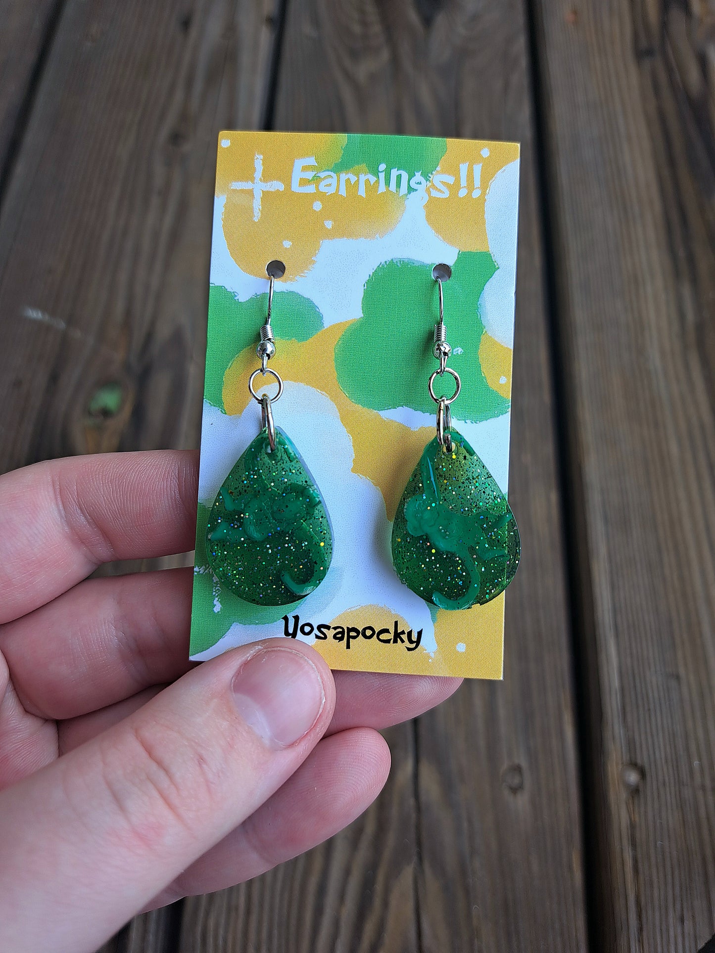 Monkey earrings