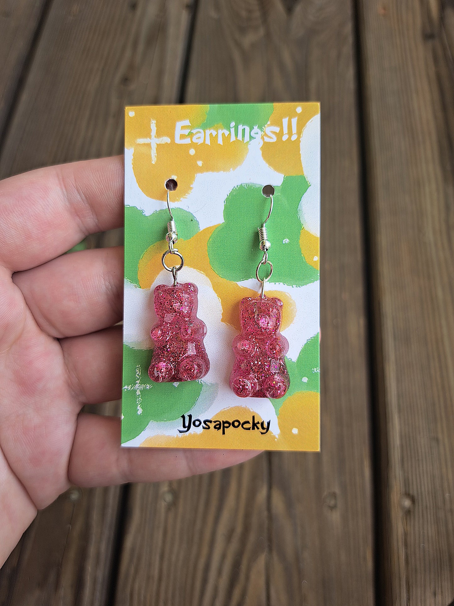 Mystery Gummy bear earrings