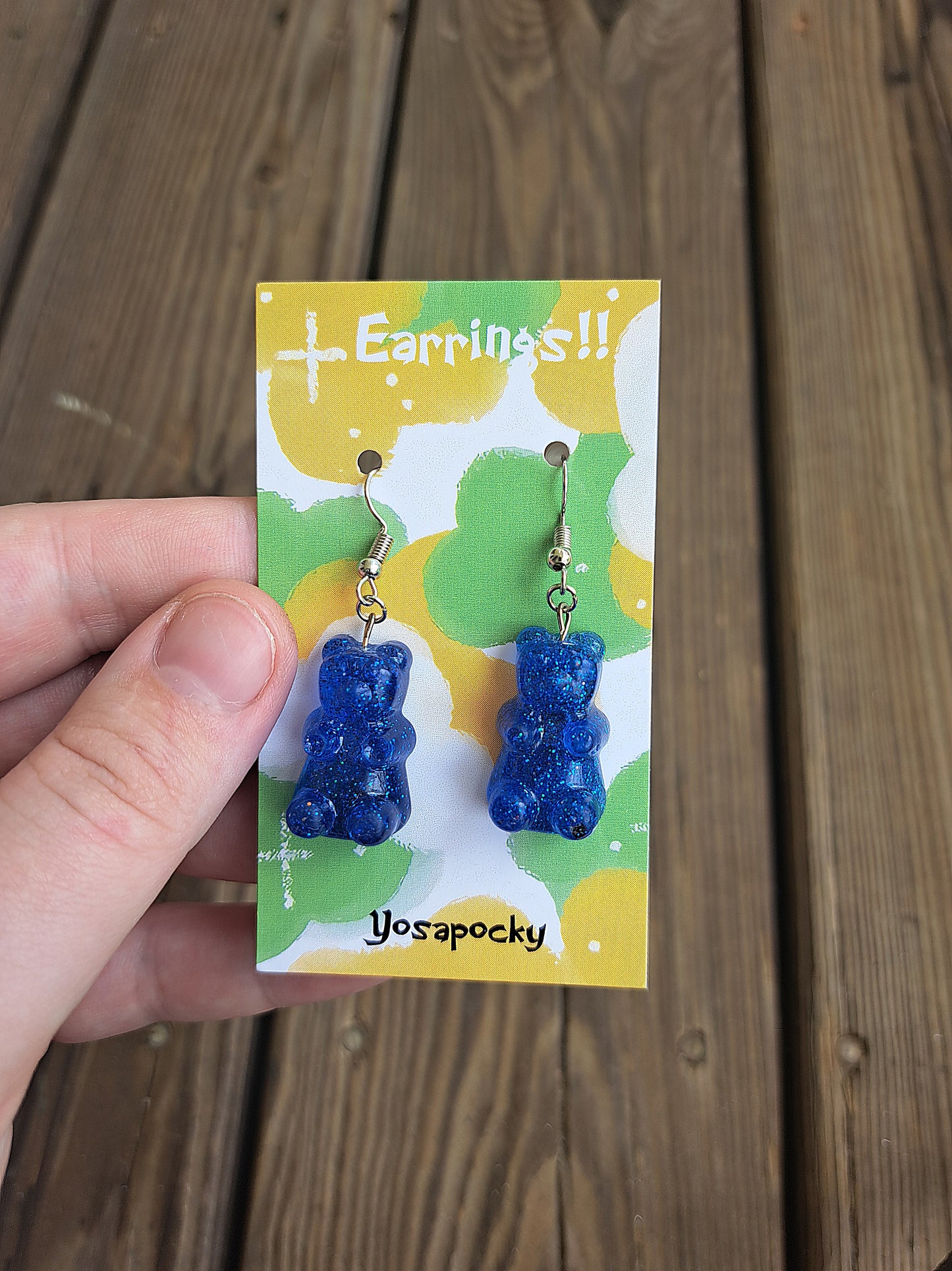 Mystery Gummy bear earrings