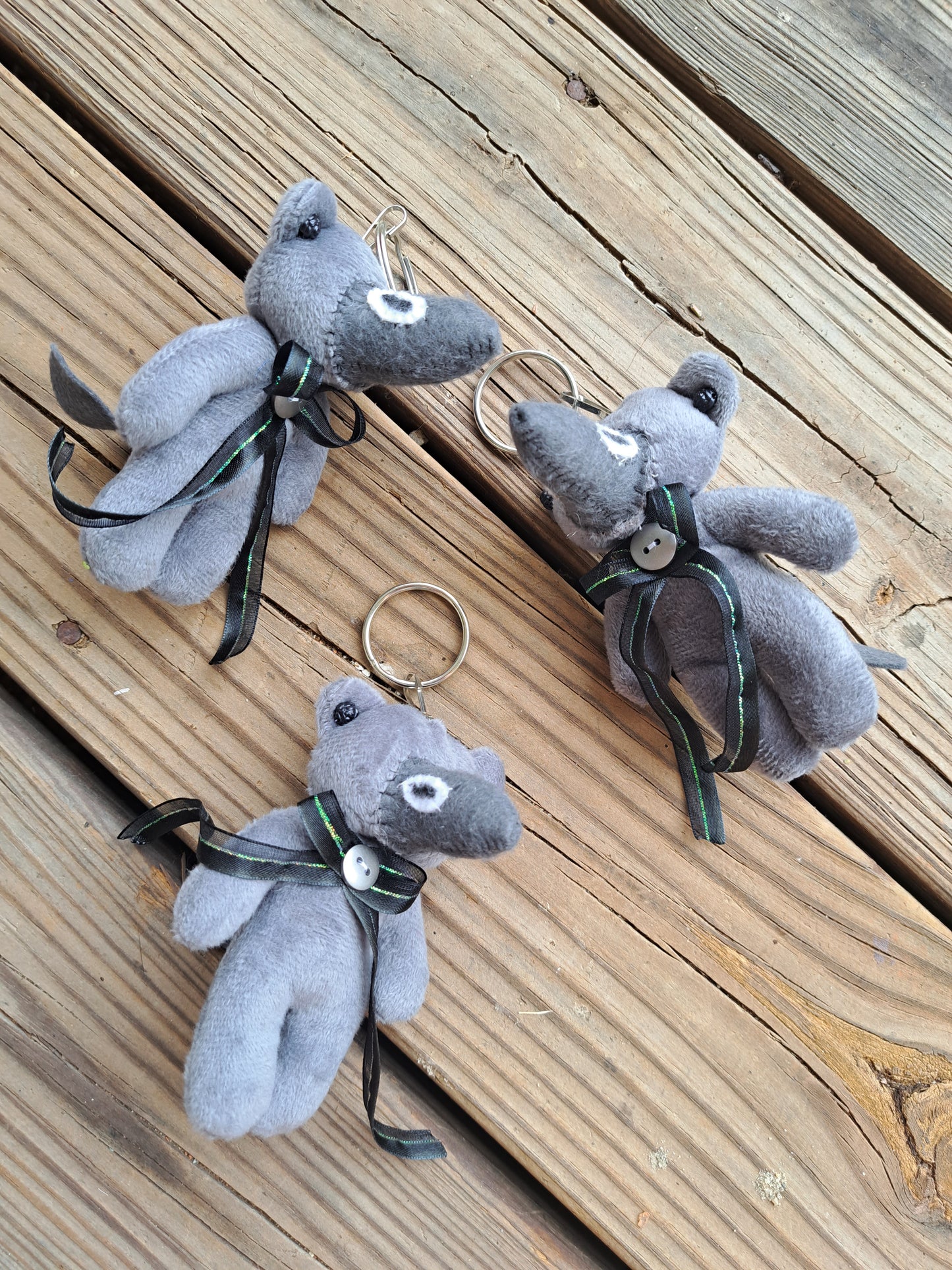 Fish friends plushie keychain