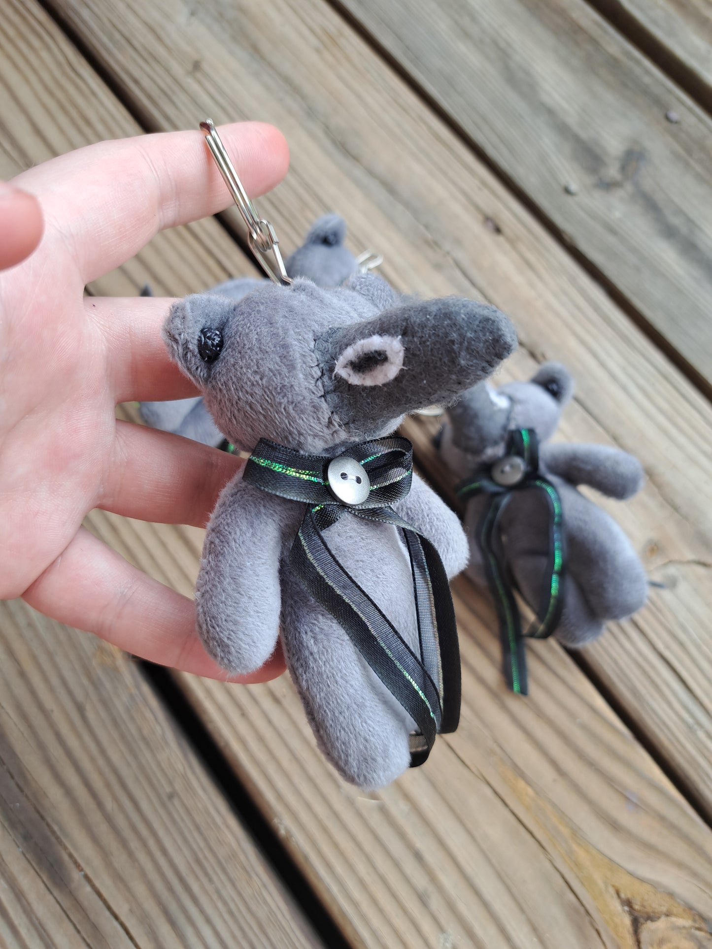 Fish friends plushie keychain