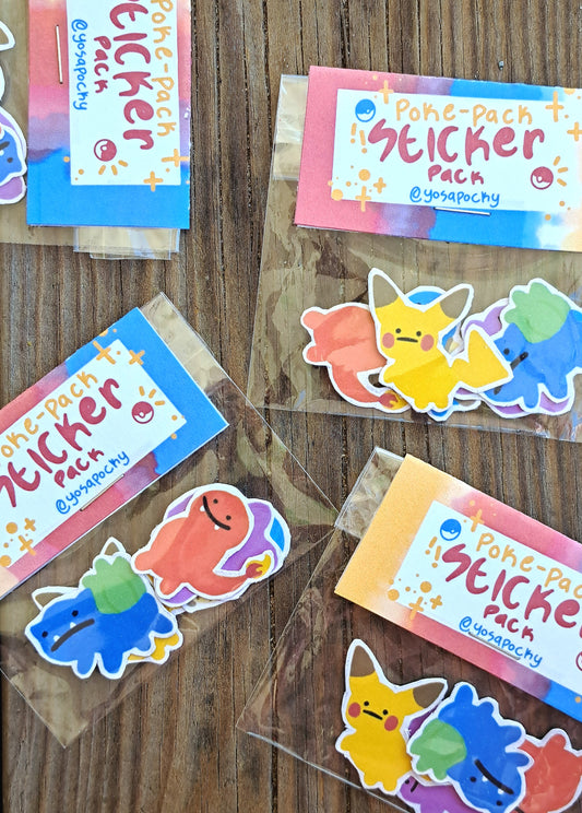 "Pokepacks" sticker pack