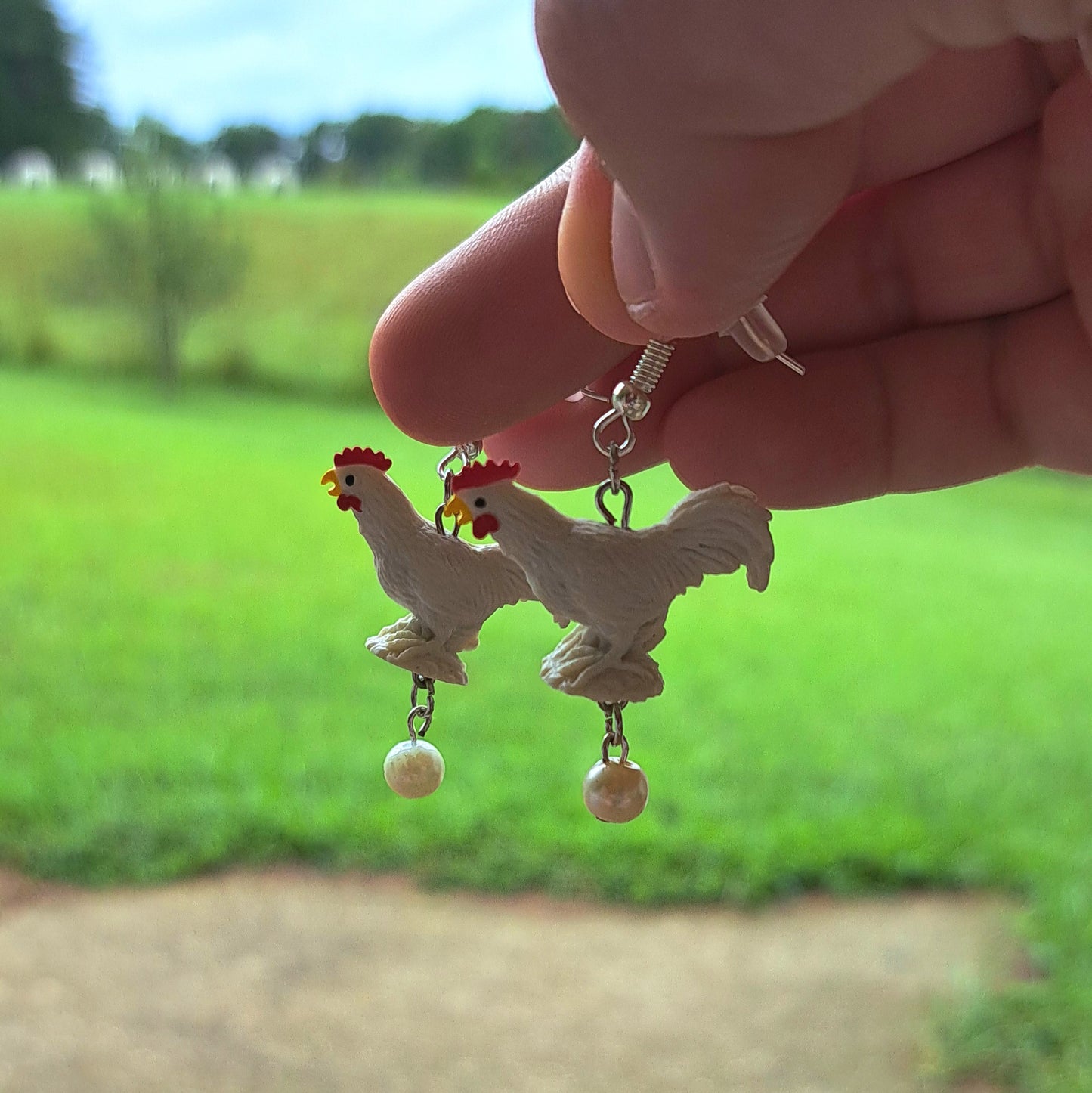 Farm earrings