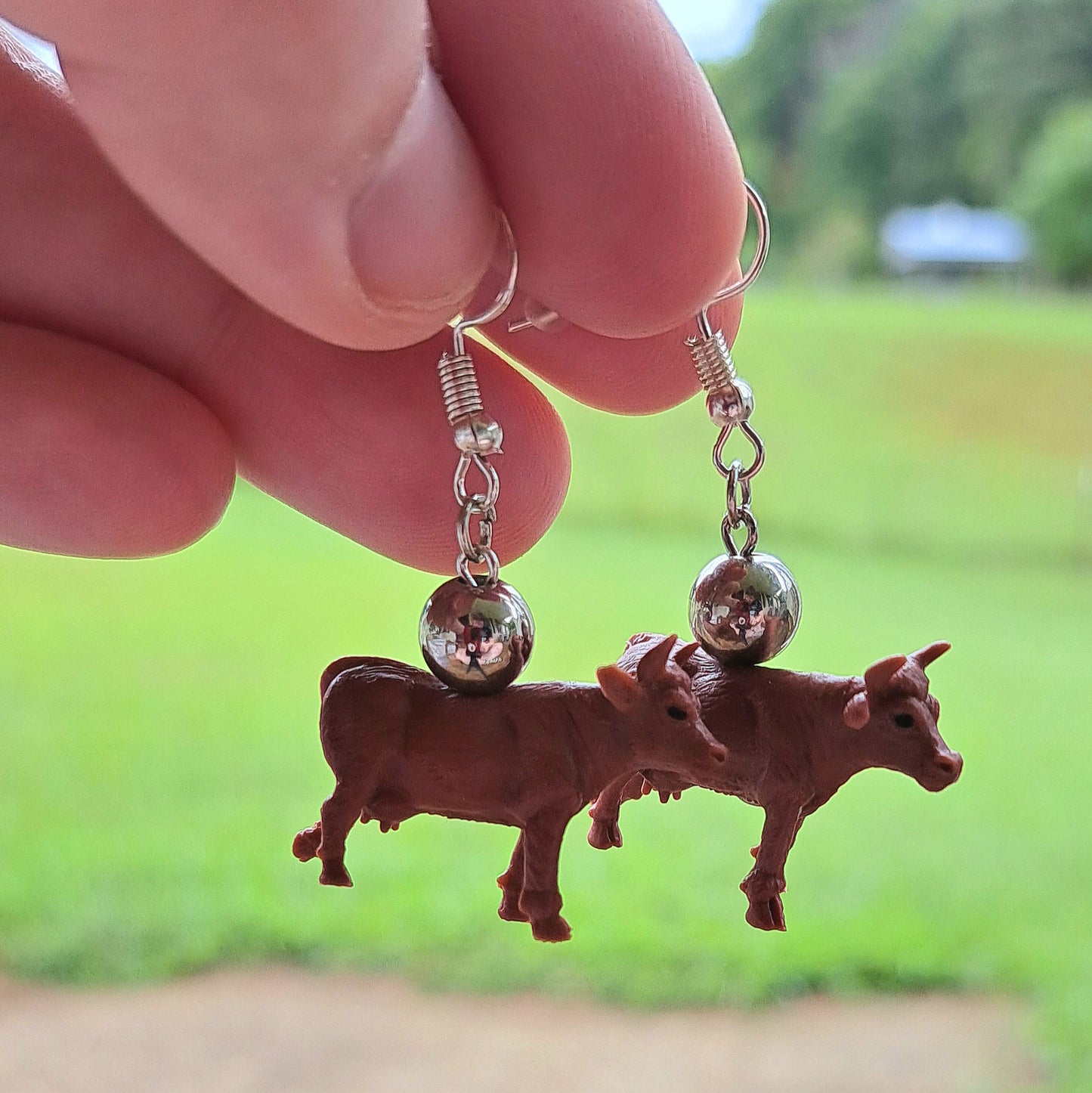 Farm earrings