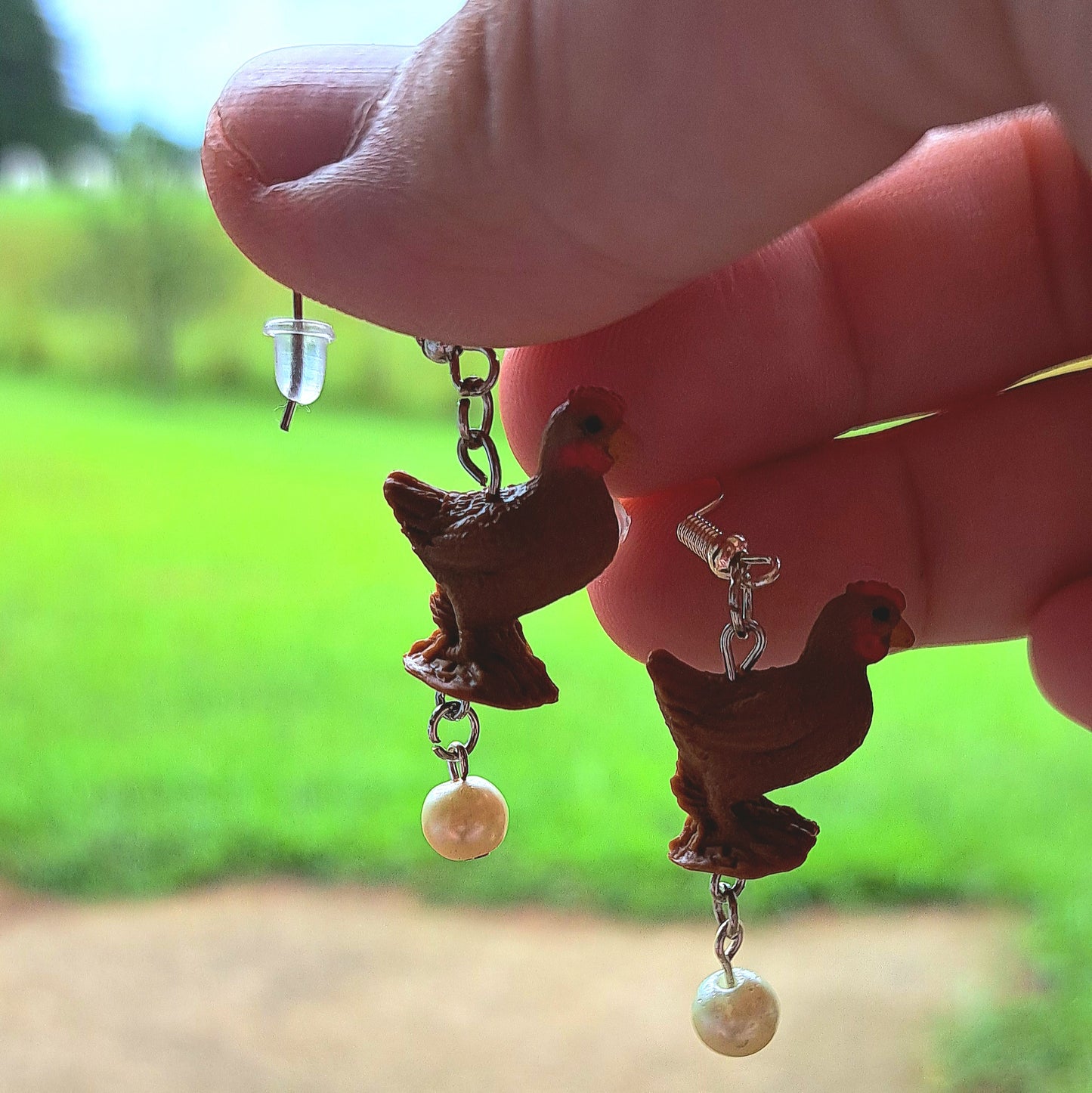 Farm earrings